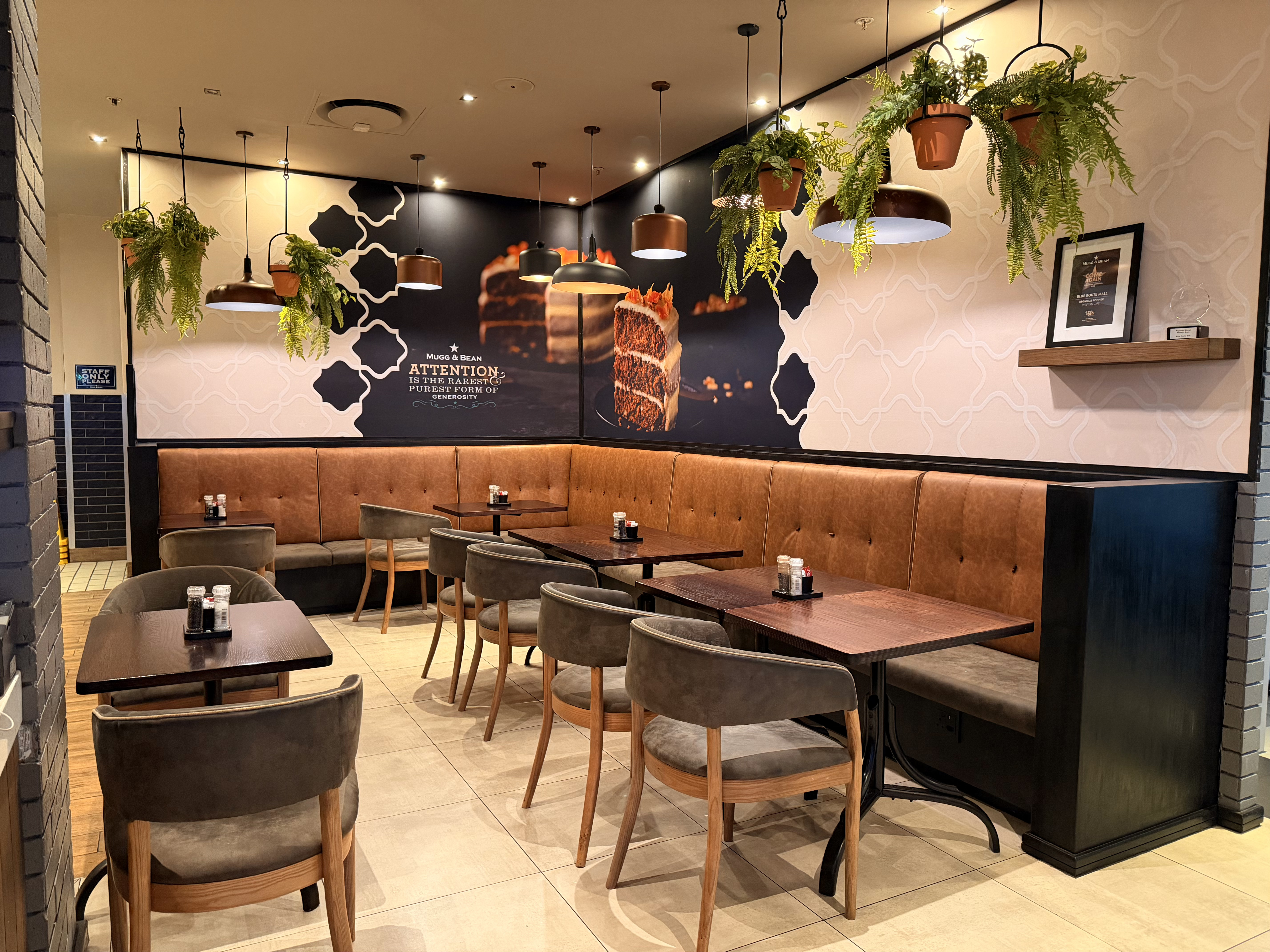 Mugg & Bean Dining Seating Area Layout